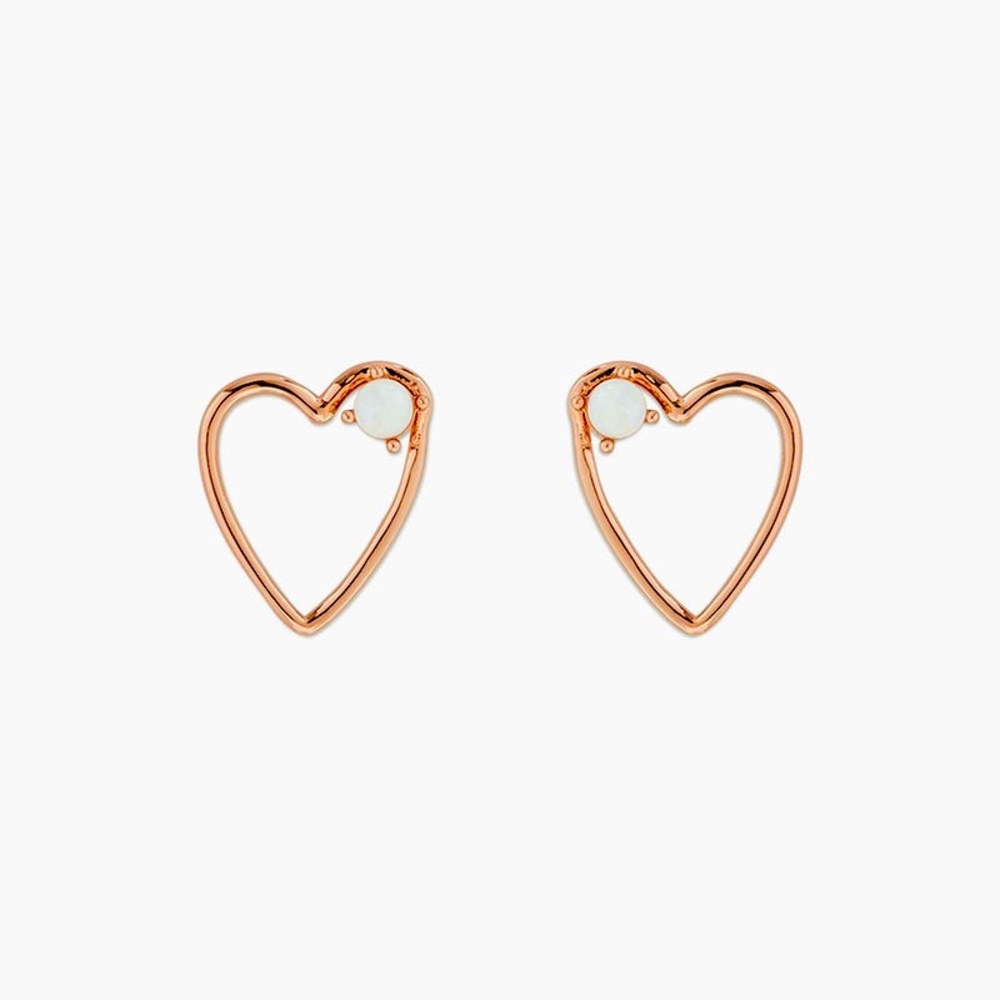 New Pura Vida Sweetheart Stone Earrings